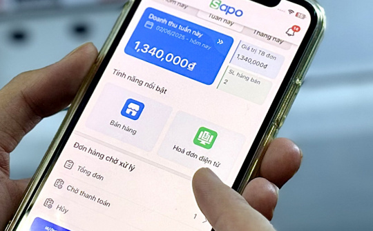 Sapo ra mắt Sapo 6870 - phần mềm quản lý bán hàng trên điện thoại