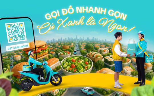 Xanh SM ra mắt dịch vụ giao đồ ăn Xanh SM Ngon