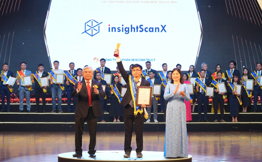 Startup NexConstruct gây ấn tượng tại Sao Khuê 2025 với InsightScanX: Dùng AI và 3D Scan phát hiện lỗi xây dựng nhanh chóng