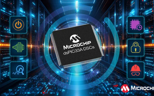 Microchip cải tiến bộ điều khiển tín hiệu số, hiệu suất cao và tiết kiệm năng lượng
