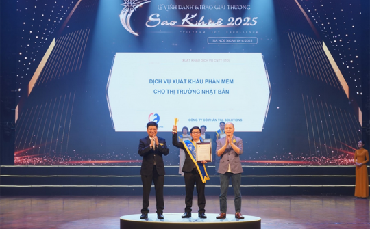 TGL Solutions lần thứ hai liên tiếp nhận Giải thưởng Sao Khuê 2025: Vững vàng tại Nhật Bản, sẵn sàng bứt phá ra Châu Á