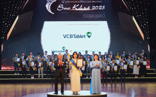 VCB Tablet - Giải pháp ngân hàng linh hoạt, nâng tầm trải nghiệm khách hàng