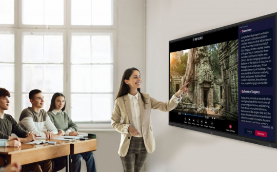 Màn hình tương tác thông minh LG CreateBoard ra mắt