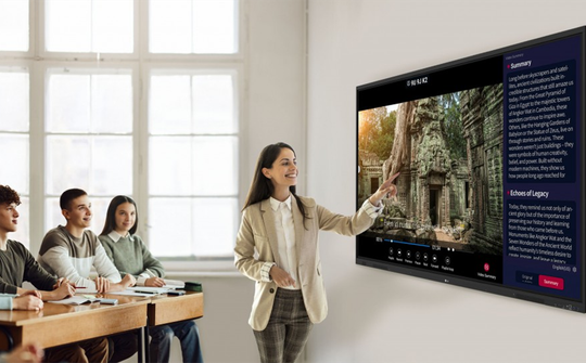 Màn hình tương tác thông minh LG CreateBoard ra mắt
