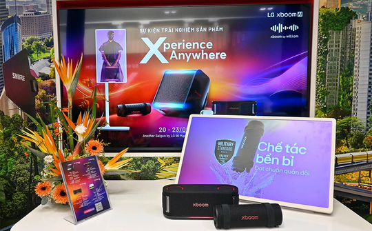 LG ra mắt dòng loa giải trí LG xboom AI và màn hình đa năng StanbyME 2