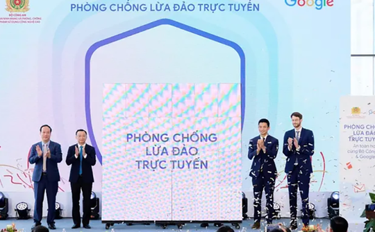 Bô Công an và Google hợp tác chống lừa đảo trực tuyến