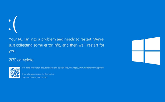 Microsoft 'khai tử' màn hình xanh chết chóc
