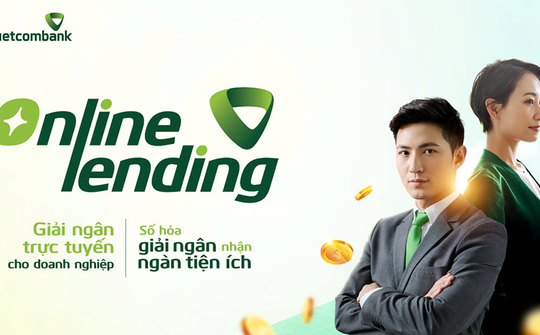 Sao Khuê 2025 gọi tên VCB Online Lending - Bứt phá trong số hóa tín dụng doanh nghiệp