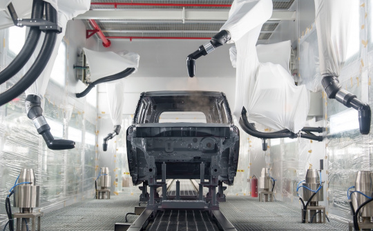 Nhà máy sản xuất xe điện VinFast Hà Tĩnh đi vào hoạt động