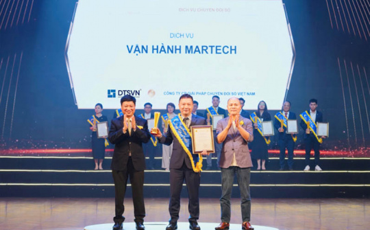 Dịch vụ Vận hành Martech được vinh danh tại Giải thưởng Sao Khuê 2025