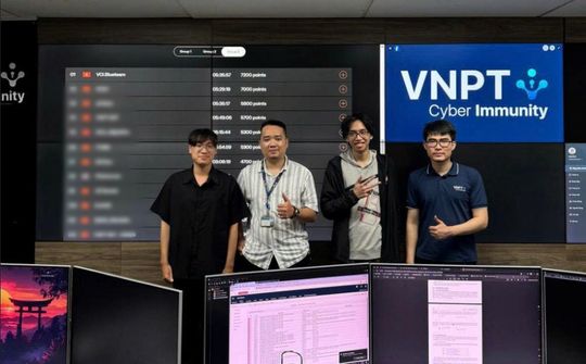 VNPT đạt TOP 3 tại giải Vô địch an ninh mạng thế giới