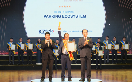 Hệ sinh thái bãi xe - Parking EcoSystem được vinh danh tại Sao Khuê 2025