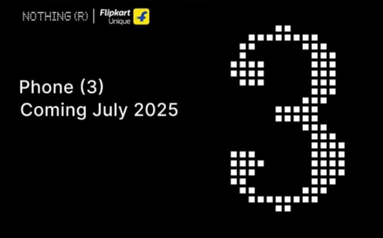 Nothing Phone 3 chính thức ra mắt vào ngày 1/7