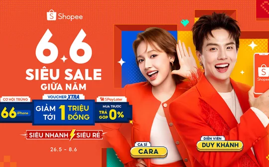 Thả ga chốt đơn với Freeship 0Đ mọi đơn nhân ngày "Lộc kép" 06.06