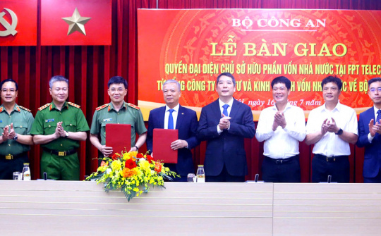 Chuyển phần vốn Nhà nước tại FPT Telecom về Bộ Công an