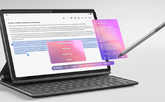 Lenovo ra mắt Idea Tab tích hợp AI dành cho học sinh