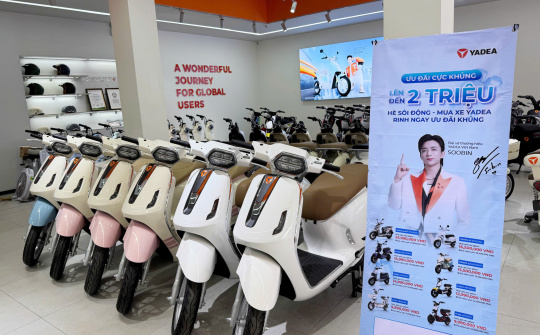 Yadea đổi xe xăng lấy xe điện, giảm giá nhiều xe máy điện mới
