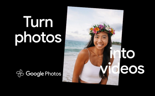Google Photos bổ sung AI chuyển ảnh thành video