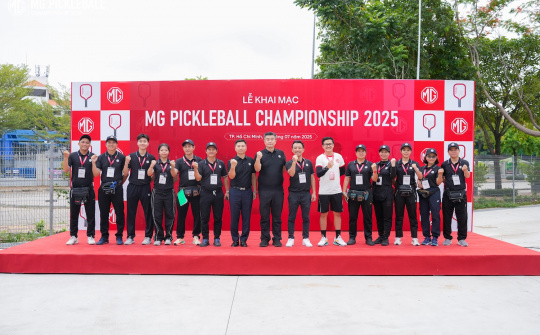 MG tổ chức giải Pickleball Championship 2025