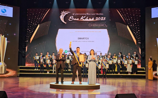 PadiTech và dấu ấn công nghệ Việt: Vinh danh tại Sao Khuê 2025 với giải pháp AI đột phá SmartCV