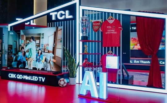TCL trở thành đối tác của Arsenal trên toàn cầu