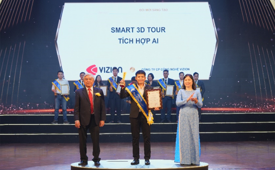 Vizion lập “cú đúp” Sao Khuê với Giải pháp ảo hóa Smart 3D tour tích hợp AI