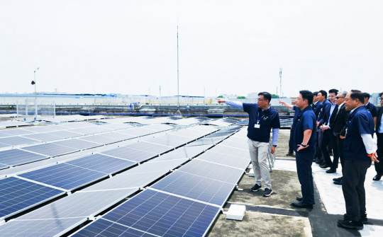 Samsung Electronics Việt Nam khánh thành dự án điện mặt trời áp mái tại Bắc Ninh