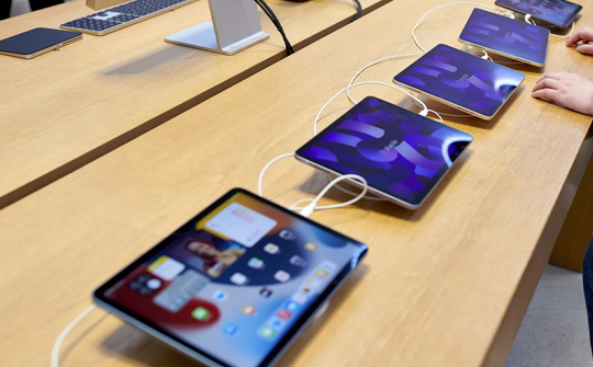 Apple dẫn đầu thị trường máy tính bảng toàn cầu với 33,1% thị phần