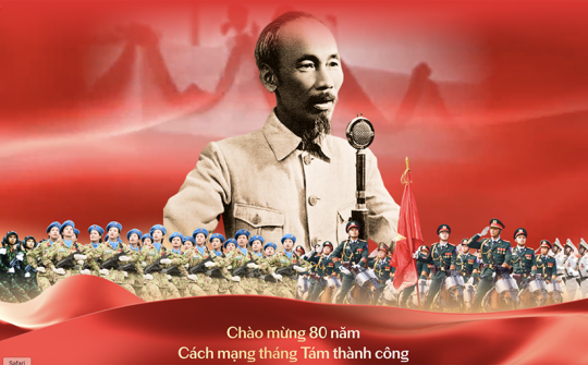 Ứng dụng cập nhật lịch trình diễu binh dịp Quốc khánh 2/9