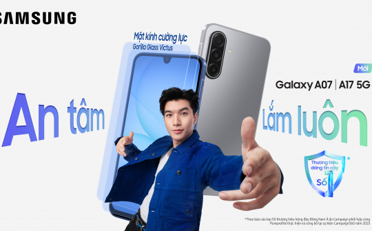 Galaxy A series mới ra mắt: Tăng cường AI, cải tiến về hiệu suất và giải trí
