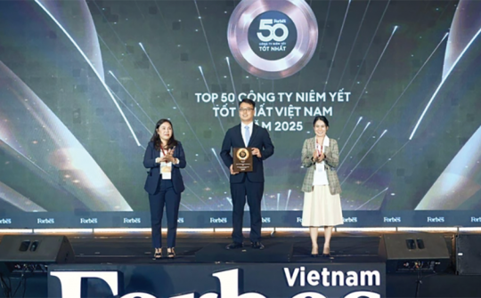 Forbes: FPT Retail được vinh danh trong Top 50 công ty niêm yết tốt nhất Việt Nam