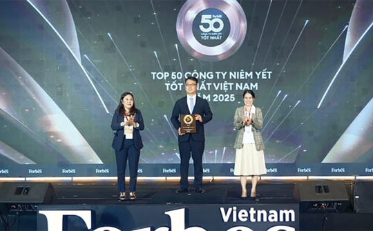 Forbes: FPT Retail được vinh danh trong Top 50 công ty niêm yết tốt nhất Việt Nam