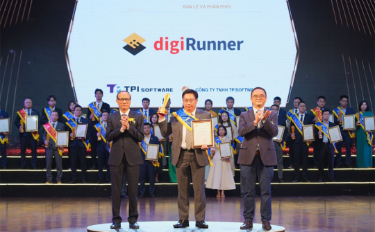 digiRunner của TPIsoftware được vinh danh tại Giải thưởng Sao Khuê 2025 - hạng mục Bán lẻ và Phân phối