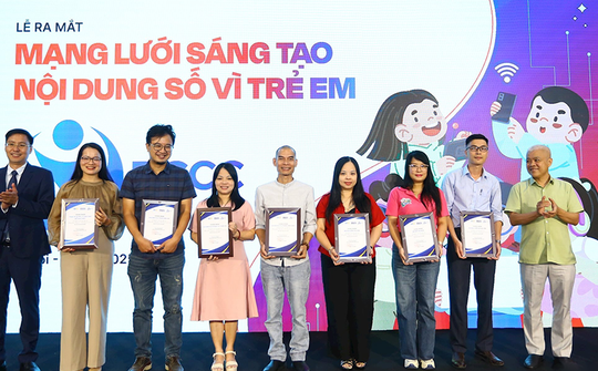 Ra mắt Mạng lưới Sáng tạo nội dung số vì trẻ em