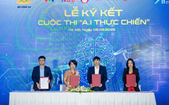 Khởi động đấu trường "AI thực chiến" trên sóng truyền hình quốc gia