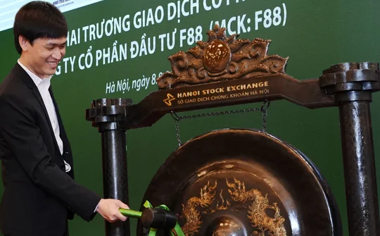 Vừa lên sàn UPCoM, cổ phiếu F88 tăng trần "tím ngắt" với giá 888.800 đồng
