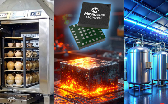 Microchip ra mắt IC điều hòa cặp nhiệt điện tích hợp MCP9604 với độ chính xác cao