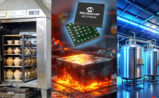 Microchip ra mắt IC điều hòa cặp nhiệt điện tích hợp MCP9604 với độ chính xác cao