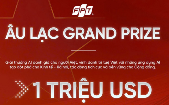 Công bố Giải thưởng Âu Lạc Grand Prize về AI trị giá 1 triệu USD