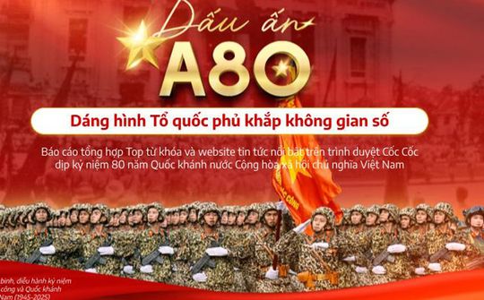 “Dấu ấn A80”: Hào khí Việt Nam lan tỏa trên không gian số