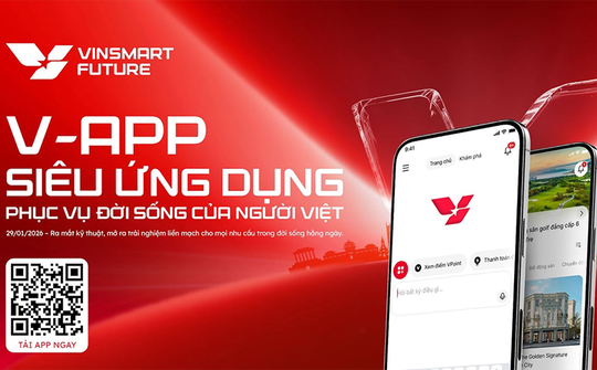 VinSmart Future ra mắt bản trải nghiệm siêu ứng dụng V-App