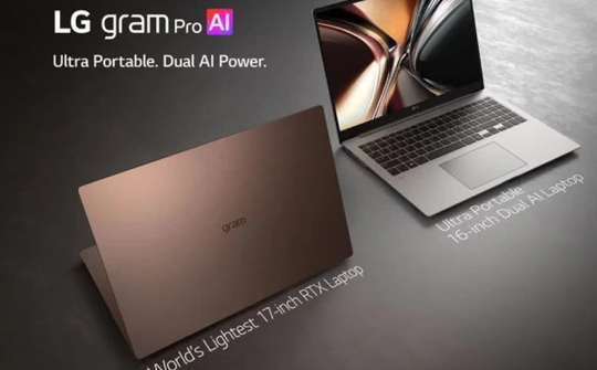LG vừa chính thức giới thiệu dòng laptop Gram 2026