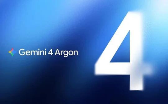 Google triển khai mô hình mạnh mẽ nhất Gemini 4 Argon