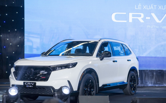 Xe Hybrid Honda CR-V e:HEV lắp ráp tại Việt Nam chính thức ra mắt