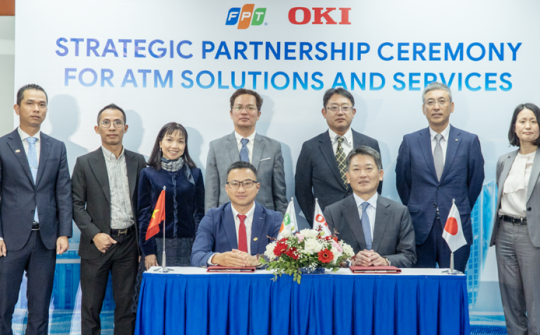 FPT và OKI hợp lực đưa công nghệ ATM Nhật Bản đến Việt Nam