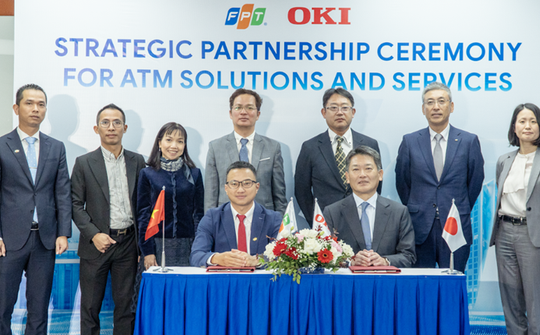 FPT và OKI hợp lực đưa công nghệ ATM Nhật Bản đến Việt Nam