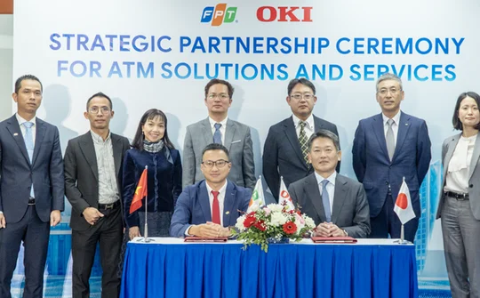 FPT và OKI hợp lực đưa công nghệ ATM Nhật Bản đến Việt Nam