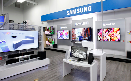 Samsung dẫn đầu thị trường TV toàn cầu
