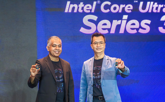 Loạt laptop trang bị Intel Core Ultra Series 3 ra mắt thị trường Việt Nam
