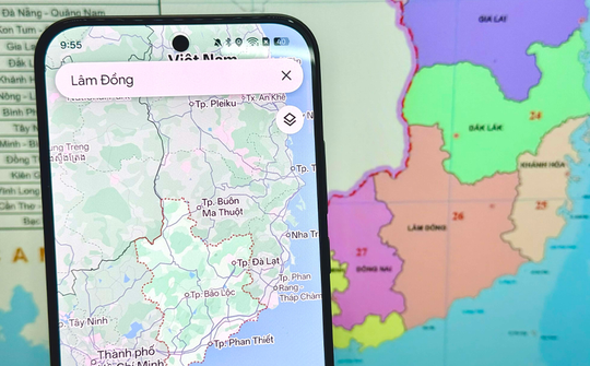 Google Maps bắt đầu cập nhật địa giới hành chính mới tại Việt Nam